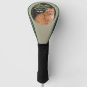 Für den besten Cat Vater je benutzerdefiniertes Fo Golf Headcover (Vorderseite)