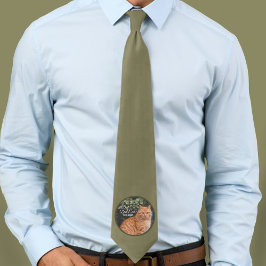 Für den besten Cat Vater je benutzerdefiniertes Fo Krawatte