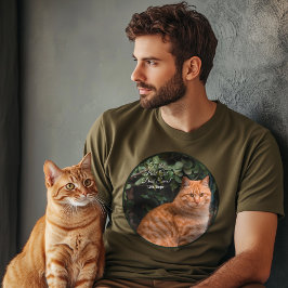 Für den besten Cat Vater je benutzerdefiniertes Fo T-Shirt