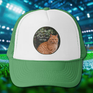 Für den besten Cat Vater je benutzerdefiniertes Fo Truckerkappe