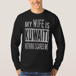 Für den besten Ehemann aus Kuwaiter Ehefrau Kuwait T-Shirt