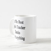 Für den besten Englischlehrer-Dank für alles Kaffeetasse (Vorderseite Links)