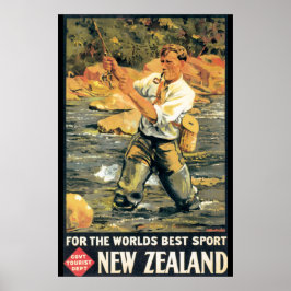 Für den besten Sport der Welt - Neuseeland Poster