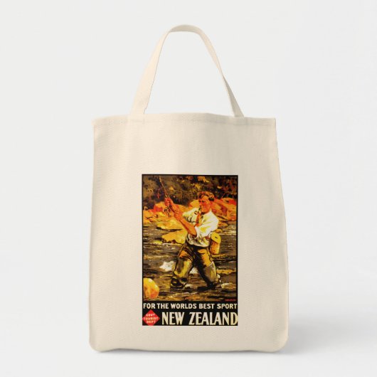 Für den besten Sport der Welt ~ Neuseeland Tragetasche (Vorne)