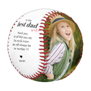 Für den besten Vater sind Sie immer unsere Nummer  Baseball