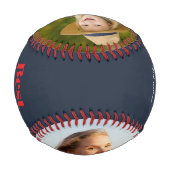 Für den besten Vater sind Sie immer unsere Nummer Baseball (Rückseite)