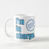 Für den Chef. In der Nachricht steht, ich bin vera Kaffeetasse (Links)