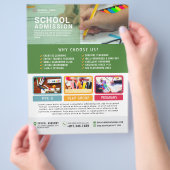 Für den Eintritt in die Kinderschule wird eine Fot Flyer (Hand)