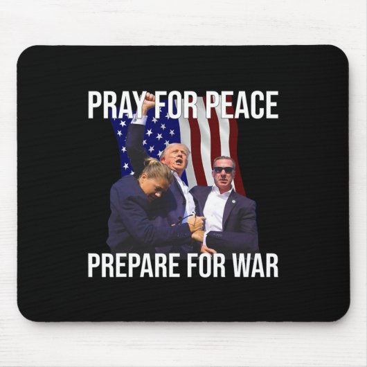 Für den Frieden Mousepad (Vorne)