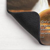 Für den Gott so geliebt der Welt 2 Mousepad (Ecke)