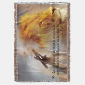 Für den Gott so geliebt der Welt Decke (Vorderseite Vertikal)