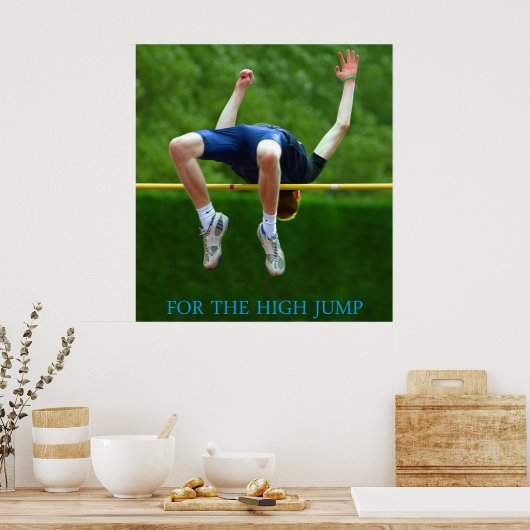 für den Hochsprung Poster (Küche)