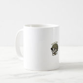 Für den Kampf geboren Kaffeetasse (Vorderseite Links)