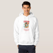 Für den Kampf geborener Drache Hoodie (Vorne ganz)