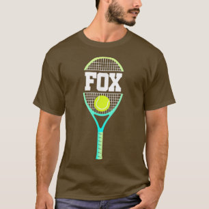 Für den Namen Tennis Player Boys Ball und Racket S T-Shirt