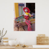 Für den perfekten Mann gewartet Poster (Küche)