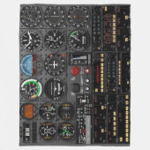 FÜR den PILOTEN, DER ALLES HAT, bedeckt Fleece (Vorderseite)