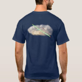 FÜR DEN RC SEGELFLUGZEUG-PILOTEN T-Shirt (Rückseite)