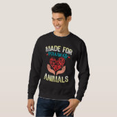Für den Rett von Tierärzten/Tierärzten Sweatshirt (Vorne ganz)