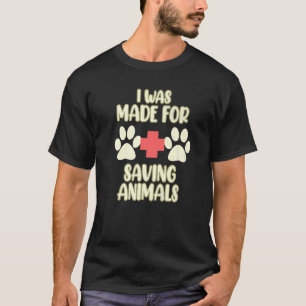 Für den Rett von Tieren tierärztlicher Tierarzt Ar T-Shirt