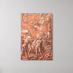 Für den Sabbat verlassen, 1506 Leinwanddruck