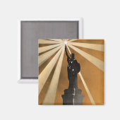 Für den Sake der Freiheit ~ In der Marine Magnet (Vorderseite/Rückseite)