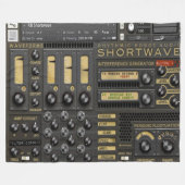 FÜR den SCHINKEN-BETREIBER, DER ALLES bedecken Fleecedecke (Vorderseite (Horizontal))