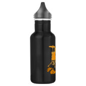 Für den Schlagzeuger Edelstahlflasche (Links)
