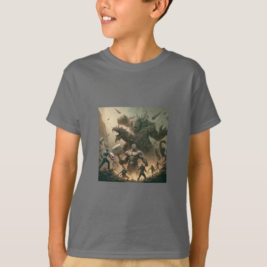 : Für den Sieg zusammengestellt T-Shirt (Vorderseite)