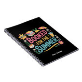 Für den Sommer Funny Book Reader Beach gebucht Notizblock (Rechte Seite)