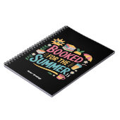 Für den Sommer Funny Book Reader Beach gebucht Notizblock (Linke Seite)