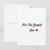 Für den Sonderpreis Postkarte (Vorne/Hinten)