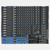 FÜR DEN SOUND MANN, DER ALLES HAT FLEECEDECKE (Vorderseite (Horizontal))