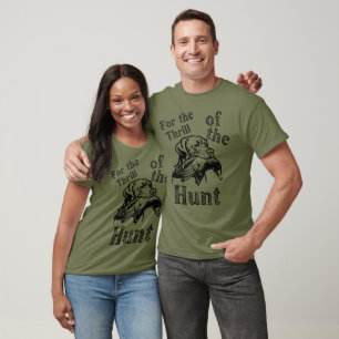 Für den Thrill der Jagd, Jagdvogelhund T-Shirt