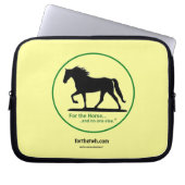 Für den TWH-Logo-Laptop-Sieb Laptopschutzhülle (Vorderseite)