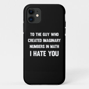Für den Typ, der imaginäre Zahlen.. Funny Case-Mate iPhone Hülle