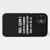 Für den Typ, der imaginäre Zahlen..| Funny Case-Mate iPhone Hülle (Rückseite (Horizontal))