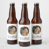 Für den Vater, der alles repariert" Bierflaschenetikett (Flaschen)