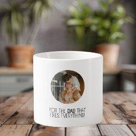 Für den Vater, der alles repariert" Espressotasse