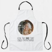 "Für den Vater, der alles repariert" Schürze (Vorderseite)