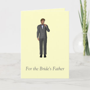 Für den Vater der Braut Karte