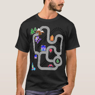 Für den Vatertag Auto Zug Spielmatte T-Shirt