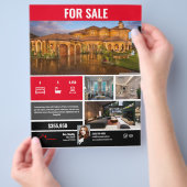 Für den Verkauf Flyer - Red Modern (Hand)