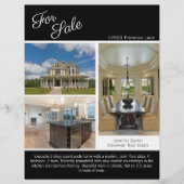 Für den Verkauf Real Anwesen Listing 2 Sided Moder Flyer (Vorne)