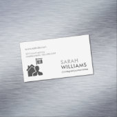 Für den Verkauf von Immobilien-Anwesen Magnetische Visitenkarte (Beispiel)