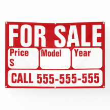 FÜR DEN VERKAUF VON KRAFTFAHRZEUGEN, BOOTEN, LKW,