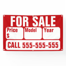 FÜR DEN VERKAUF VON KRAFTFAHRZEUGEN, BOOTEN, LKW,