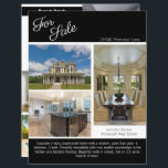 Für den Verkauf von Real Anwesen Listing 2 Seitenp<br><div class="desc">Zeigen Sie Ihr Angebot auf diesem schicken, zweiseitigen Anwesen-Blatt mit schwarzem Akzent. Schicken Sie diese klassischen Flyer an potenzielle Kunden, die in Ihrer Nähe wohnhaft sind. Passen Sie Ihren Firmennamen und Ihre Kontaktdaten auf der Rückseite Ihres Anwesen an. Zeichn neue Kunden, indem du diese Just Listed Zuhause-Fotos anzeigst. Großartige Werbung...</div>