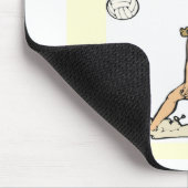 für den Volleyballspieler Mousepad (Ecke)