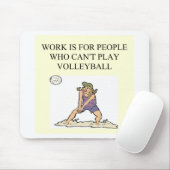 für den Volleyballspieler Mousepad (Mit Mouse)